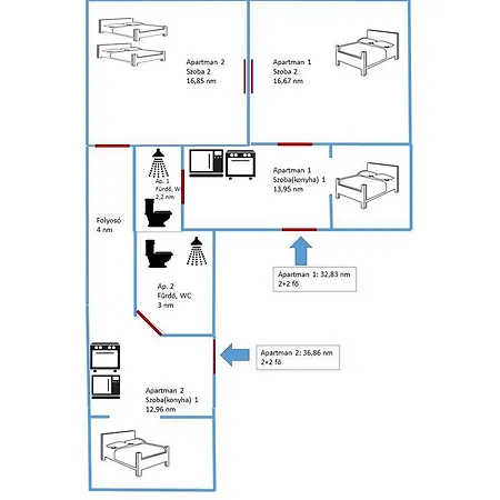 아파트 A Bastya Arnyeka